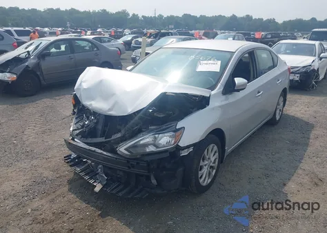 2019 Nissan Sentra Sv из США, поврежденный, VIN 3N1AB7AP2KY402911